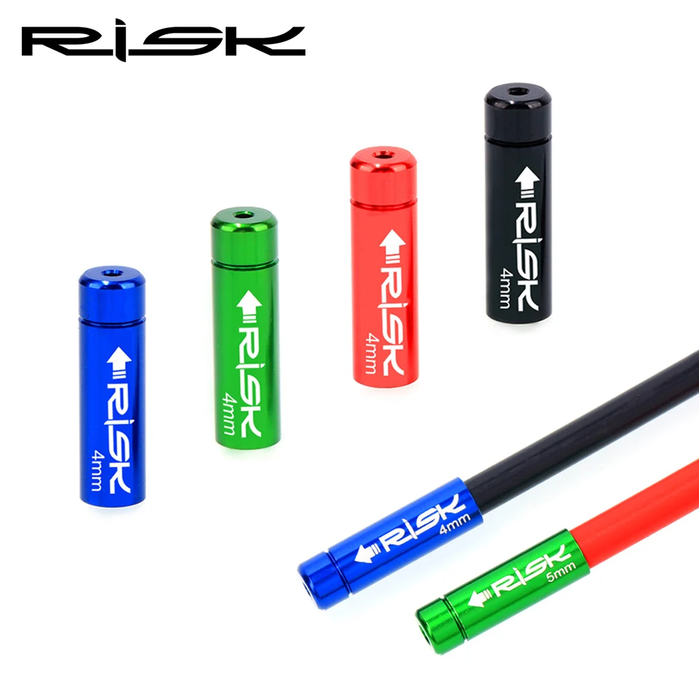 

TRLREQ Mtb Bike Brake Cable end 5 mm Bicycle Cable Housing Cap 10 Piece / lot