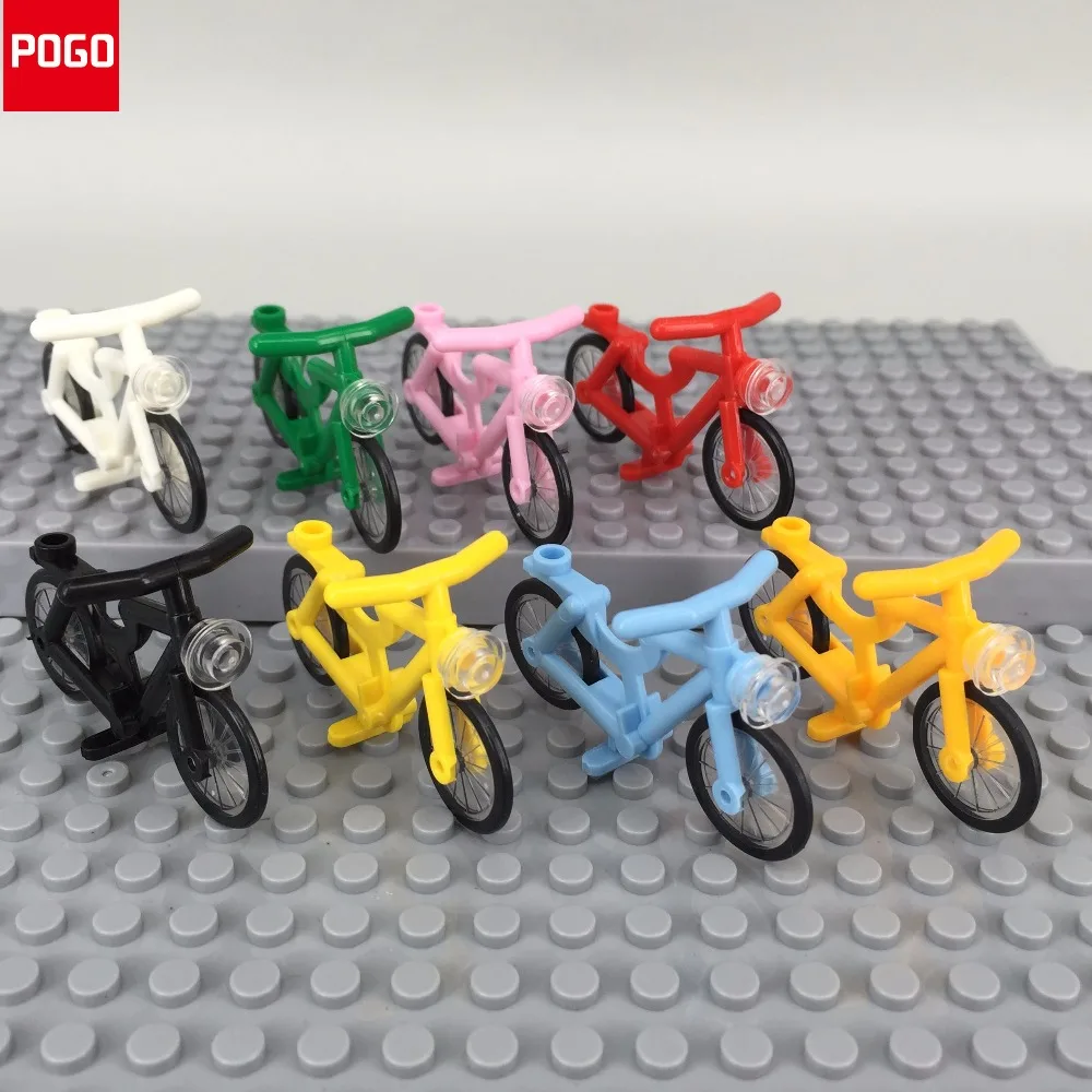 

New Chrome Bike Model Building Block Mini Dolls DIY Action Figure Educational Building Blocks Assembled Toys best Kids gifts