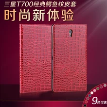 Новинка! Роскошный Золотой ультратонкий умный кожаный чехол для samsung Galaxy Tab S 8,4 T700 T705 с подставкой 9 цветов