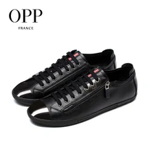 OPP Mens Oxfords Fashion Low Leather Lace-up Casual Shoes, Leather Stitching Casual Men's Shoes OPP Mens Oxfords Fashion Low Leather Lace-up Casual Shoes, Leather Stitching Casual Men's Shoes