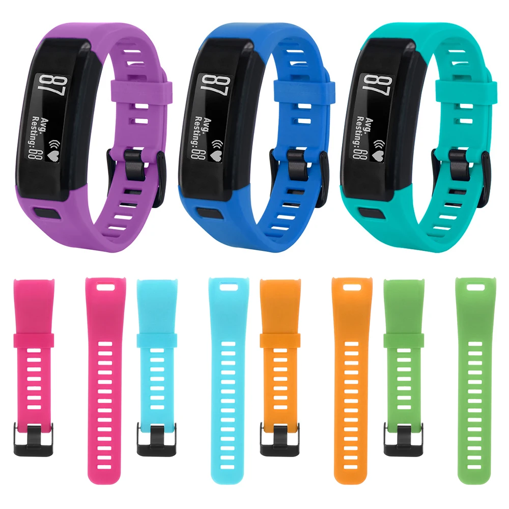 VOSS Fashion Sports Silicone Band Strap Bracelet + Tool For Garmin  Vivosmart HR 