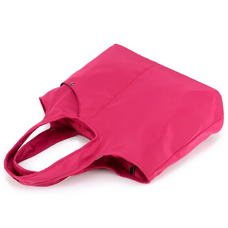 New Women Handbag Casual Large Shoulder Bag Fashion Nylon Big Capacity Tote Purple Bags Waterproof bolsas