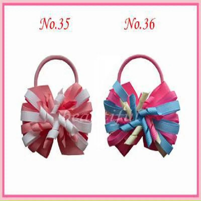 50 BLESSING Good Girl Boutique 5.5 Inch Cartoon Romantic Hair Bow Clip 190 No.