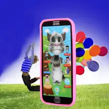 Детские Детский симулятор музыкальный телефон Сенсорный экран детские образовательные обучающая игрушка, подарок для детей, телефон развивающие игрушки игры симулятор