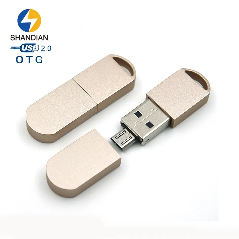 Shandian Metal OTG For Android/Tablet PC Dual purpose USB Flash Drive