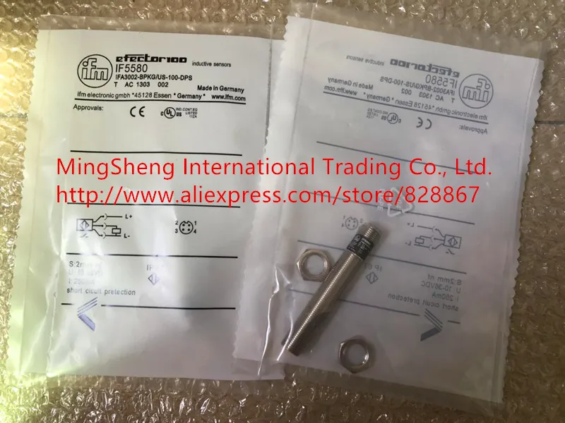 Original new 100% Germany import IF5580 high precision inductance sensor switch proximity switch quality assurance цена Original new 100% Germany import IF5580 high precision inductance sensor switch proximity switch quality assurance цены онлайн