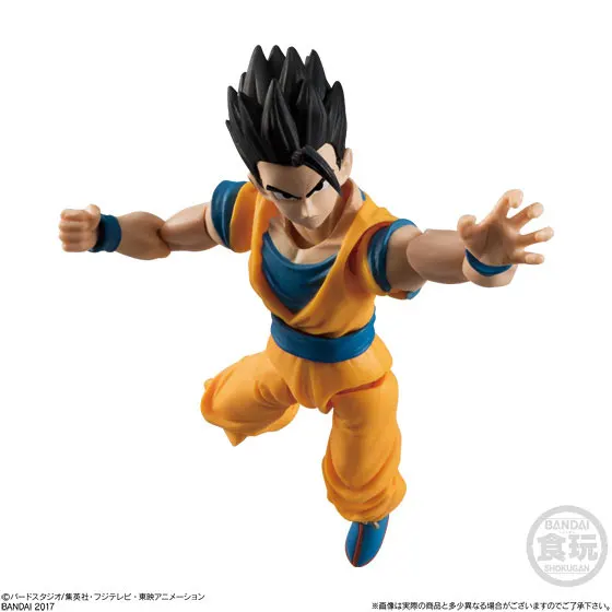 Подлинная фигурка Bandai Tamashii Наций SHODO Vol.6 Dragon Ball SUPER Son Goku Ultra Instinct& Gohan& Vegetto(9 см в высоту