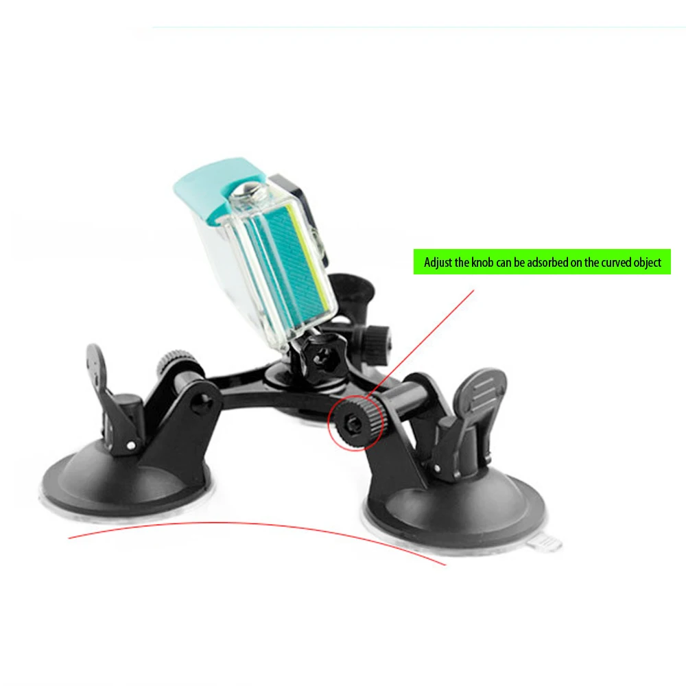 Price Sport Camera Bobber Low angle Floating Handheld Stick Hand Grip Monopod Three leg car sucker suction cup for GoPro
