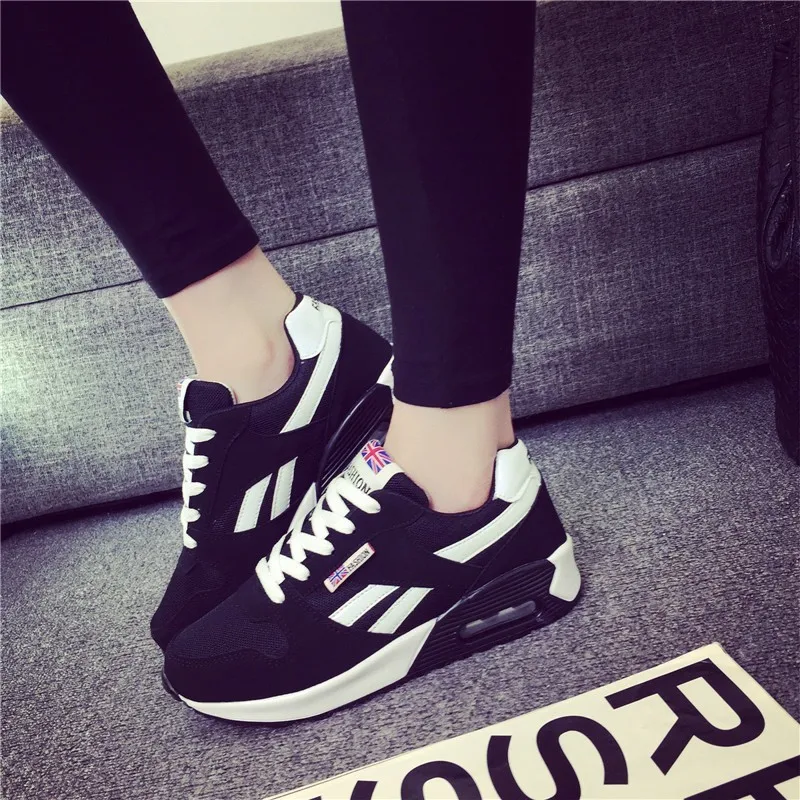 

Women Tennis Shoes Air Cushioning Breathable Female Sneakers Outdoor Jogging Sport Trainers Tenis Feminino Basket Fitness Shoes