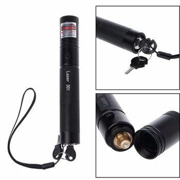 

650nm 1mW 301 Red Light Laser Pen Pointer Lazer Adjustable Focus Visible Beam New PC Friend X6HA