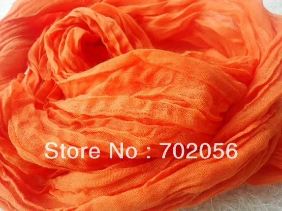 Женская детская однотонная шарф саронги хиджабы банданы Wrap шаль пончо 160*50 см смешанный цвет 100 шт./лот#3355