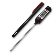 2017 NEW ARRIVAL Food baking pen Digital Kitchen BBQ LED thermometer electronic probe type liquid barbecue oil temperature