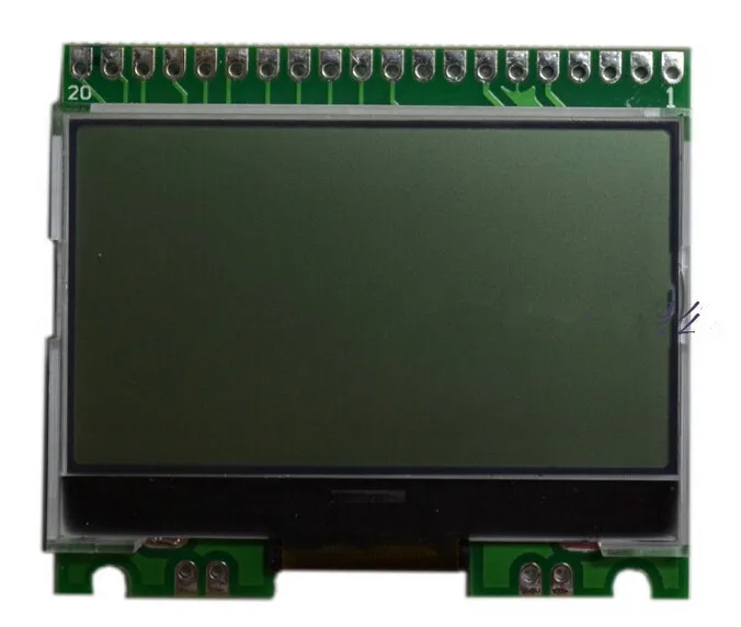 

NoEnName_Null 20PIN Grey Backlight COG 12864 LCD Module ST7565R Controller 3.3V 5V (No Chinese font)