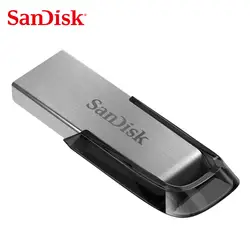 SanDisk 100% натуральная Ultra Flair флеш-накопитель usb 3,0 16 ГБ 32 64 128 флешки Memory stick накопитель usb