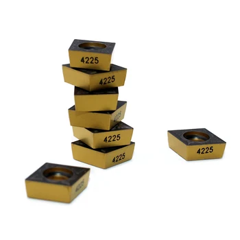 

10PCS CCMT09T304 PM 4225 Internal Turning Tool ccmt09t304 Cermet Grade Carbide Inserts Lathe Cutter Tools CNC Turning Tool Blade