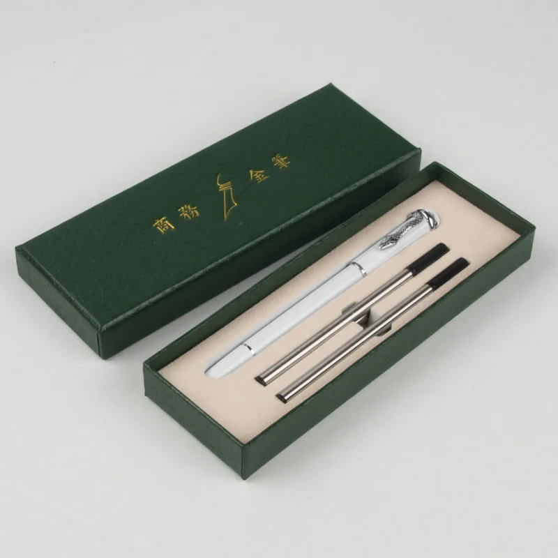 

luxury school Office Metal Rollerball Pen 0.5mm Smooth Writing Business Signature Pens Student Gift Stationery School Supplies