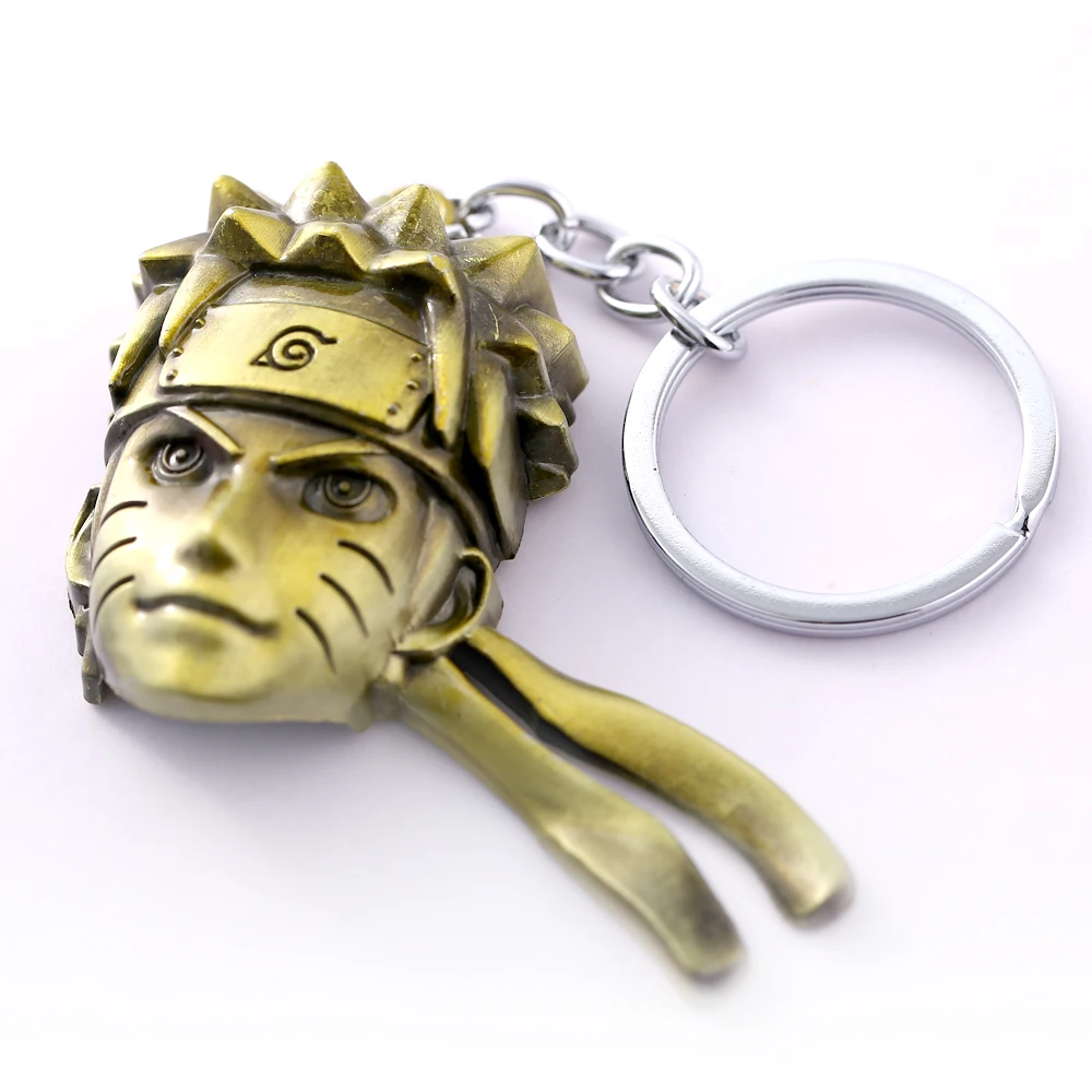 

MS Uzumaki Naruto Key Chain Hot Anime Key Rings For Gift Chaveiro Car Keychain Jewelry Game Key Holder Souvenir