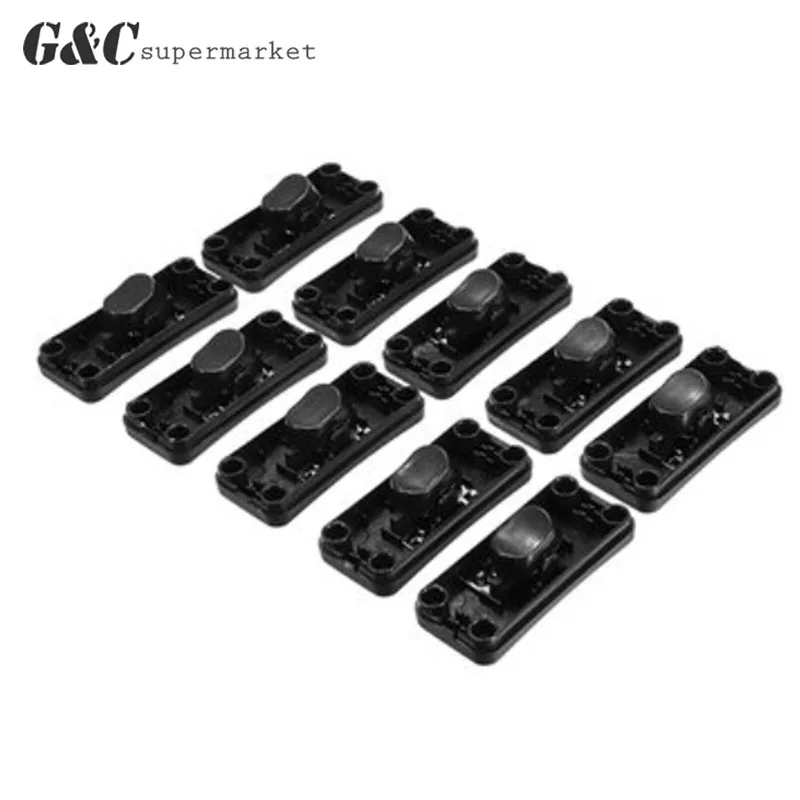 10pcs ON/OFF Inline 303 Switch Inline Table Lamp Desk Light Cord Cable Push Button Switch 110-250V 2A