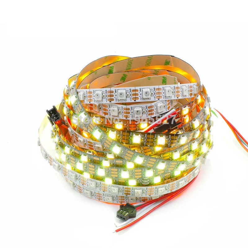 5M Built-in WS2812B White or black board LED strip light 300 pixel matrix Display DIY led | Освещение