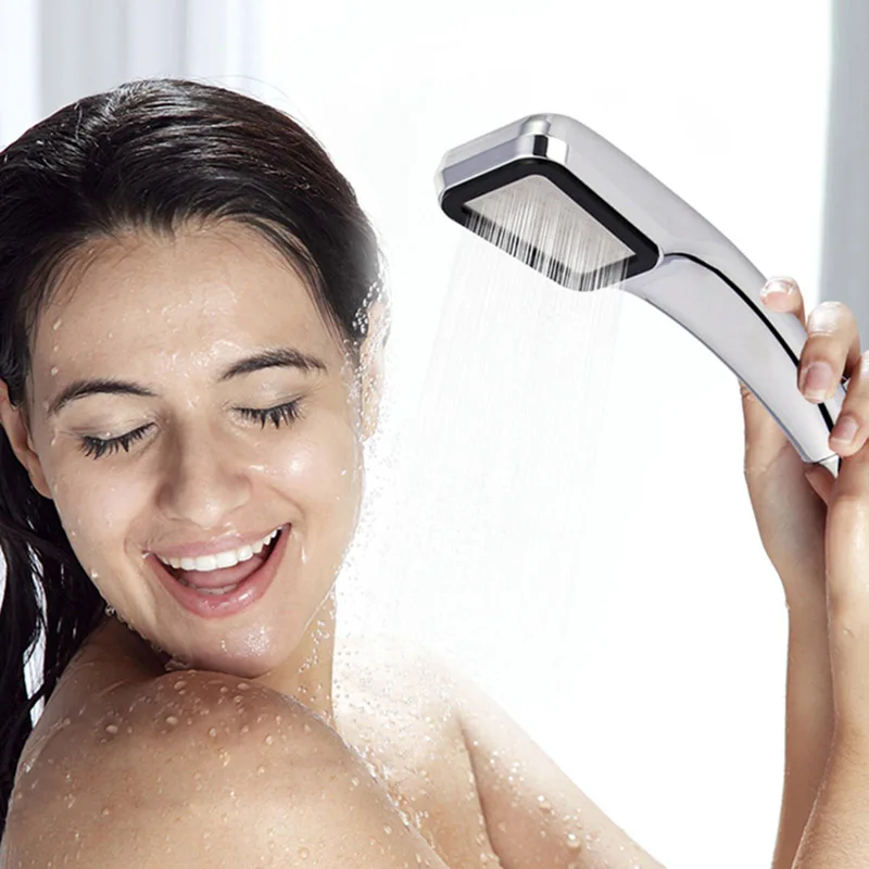 

High Quality Pressure Rainfall Shower Head 300 Holes Panel Powerful Shower Head Filter Spray Nozzle High Pressure Water Saving
