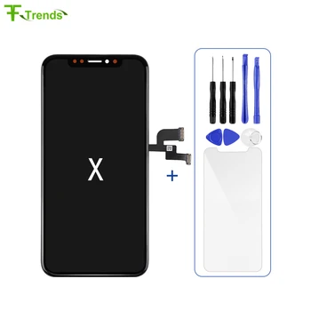 Fftrends 1pcs TFT A+++ Quality For Pantalla iPhone X LCD Display Touch Screen Digitizer Assembly With Gift Free By Shipping