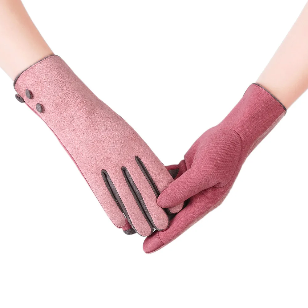 KANCOOLD зимние женские варежки модные розовые для женщин женские спортивные теплые распродажа товаров PSEPT8