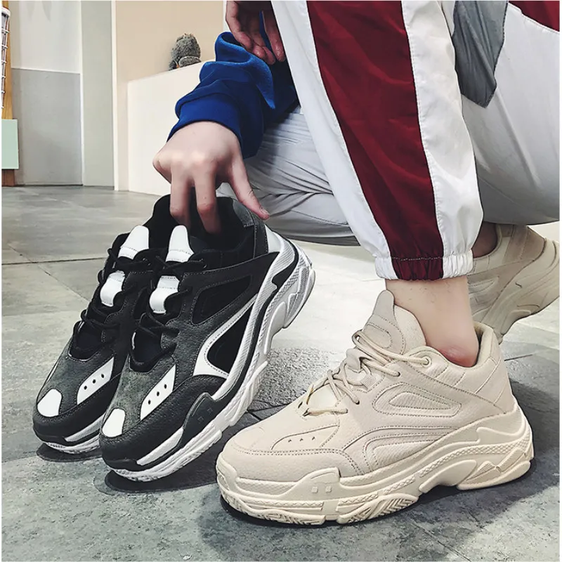 Superstar sneakers Chunky man fashion Basketball men platform  with laces men sneakers tenis masculino zapatos de hombre G7-17