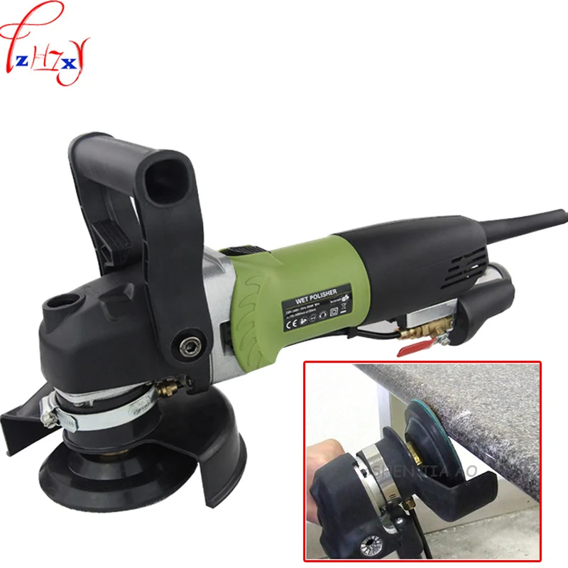 

125mm polishing machine Hand-held water injection type cement floor marble stone smooth polishing machine 110/220V 800W