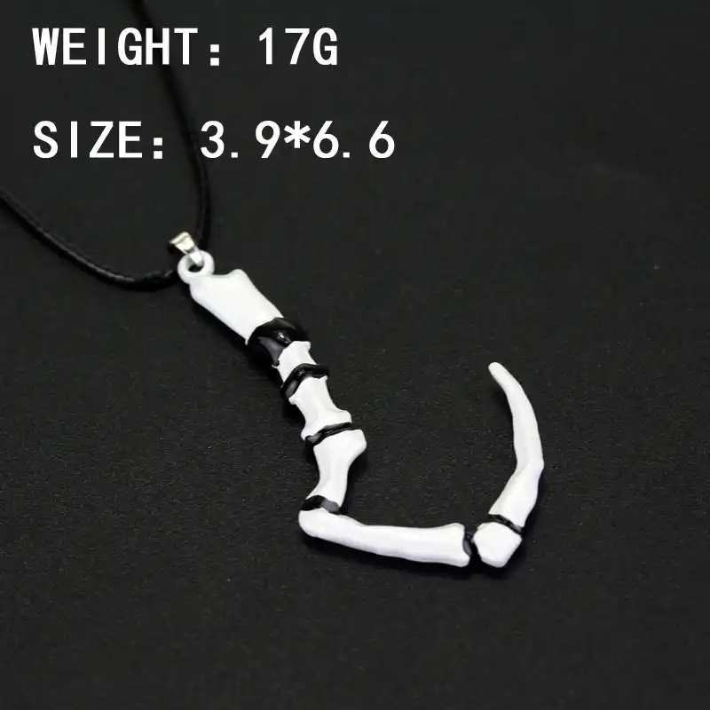 Mqchun Fashion Game Dota 2 Pudge Dragonclaw Hook Pendant Necklace Metal Cosplay Jewelry For Women Men Gift Accessories 30