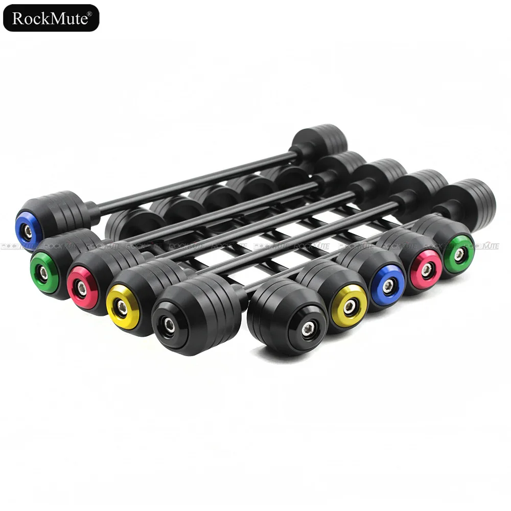 

Front Rear Axle Fork Crash Sliders For SUZUKI GSX-R 1000 2001 2002 2003 2004 Motorcycle Wheel Protector GSXR