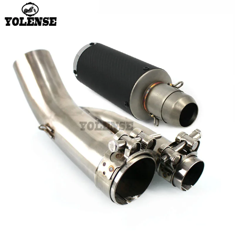 

For BMW S1000RR S1000XR S1000R S1000 RR XR R 2018 2017 Motorcycle Accessories Muffler Exhaust System Pipe Middle Parts Motorbike