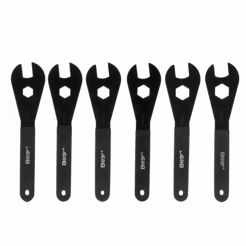 

13mm-19mm Bicycle Repair Tools Acor Cone Spanner Wrench Spindle Axle Bicycle Bike Cycling Carbon Steel Handheld Spanner Tool