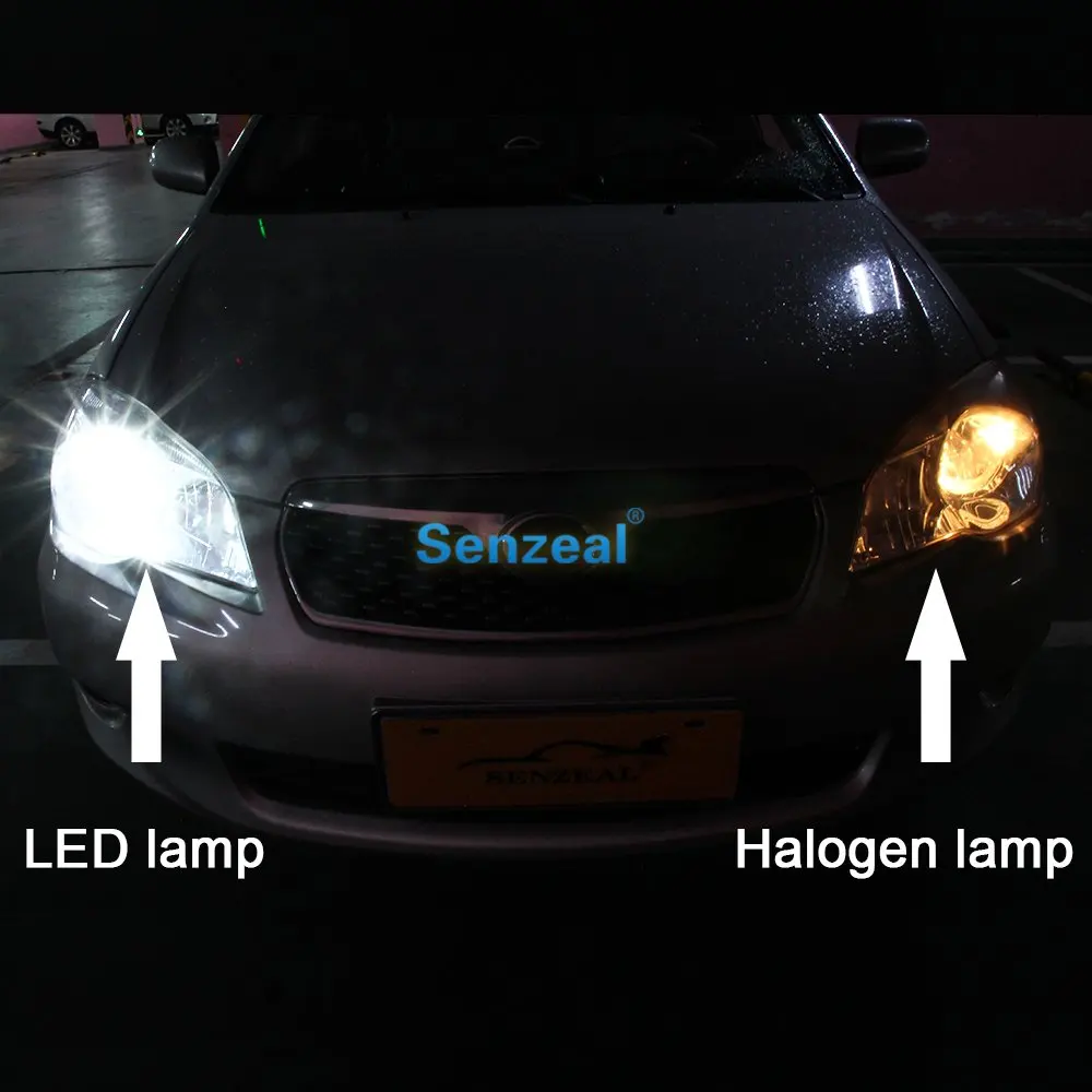 SENZEAL 2 шт. T10 Автомобильный светодиодный светильник W5W 1000Lm 3570 CSP 194 лампы 168 72W фары для Фары заднего хода лампы 12-24V Авто светильник светодиодный 921 белый