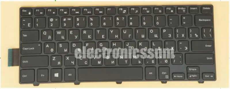 Клавиатура для Dell Inspiron 14 5439 5447 5448 7000 3442 3443 Latitude 3000 3450 3460 3470 Vostro 3449