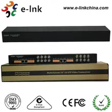 19″ 1U 16Ch CCTV Passive UTP Balun as receiver