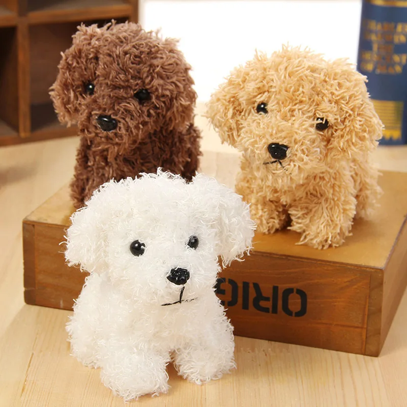 

12CM Plush Dog Stuffed Animal Plush Toys Keychains For Girls Gift