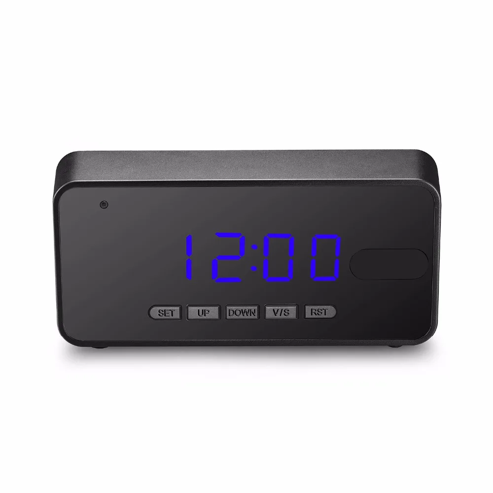

Automatic Infrared Night Vision 1080P Mini Camera with Time Display Electronic Clock PIR Sensor Motion Detection for Home Securi