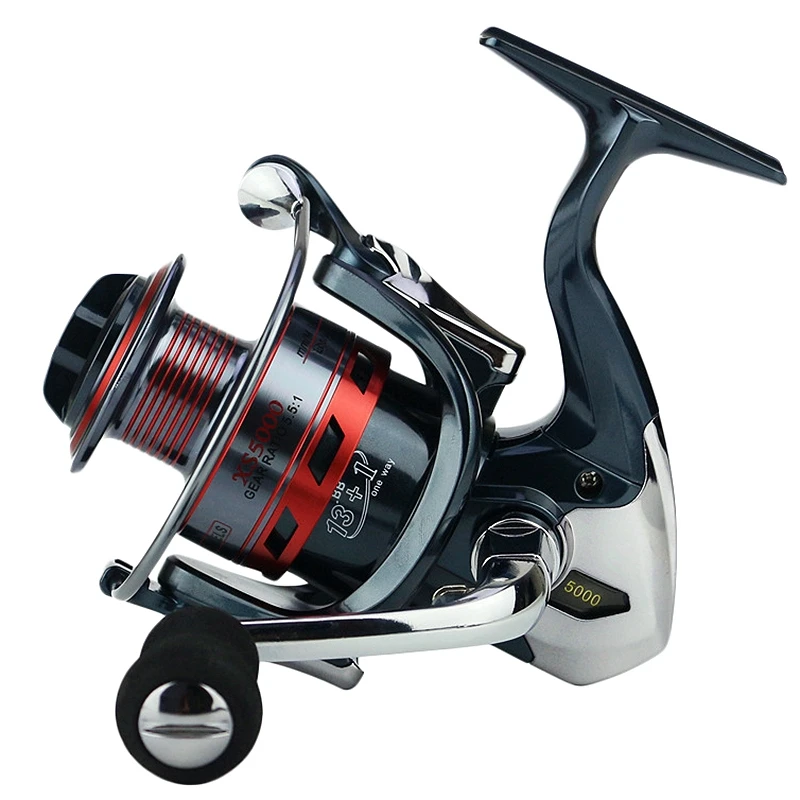 

Yumoshi 13+1Bb Spinning Fishing Reel Metal Xs Series Spinning Reel Fishing Tackle