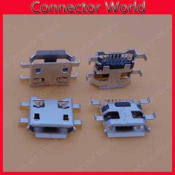 

100pcs/lot mini Micro 7 pin 7p 7pin usb jack connector 0.72 use for repair mobile,tablet socket charging port replacement parts