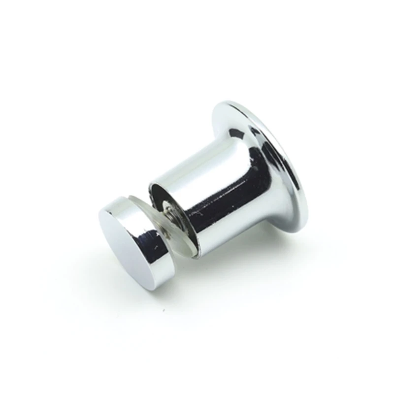 

Zinc Alloy Shower Room Back to Back Glass Door Handle Push Pull Sliding Door Handles Single Hole Side Shower Door Handle 6mm
