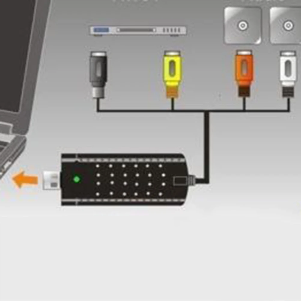 Новое поступление 1 комплект USB 2 0 HDMI к RCA usb адаптер конвертер аудио видео кабели