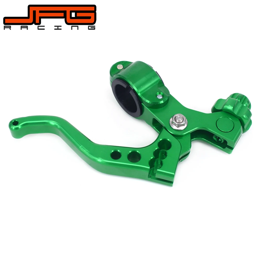 Billet CNC Pivot Short Adjustable Stunt Clutch Lever with clamps for KTM HONDA YAMAHA SUZUKI KAWASAKI Dirt Bike