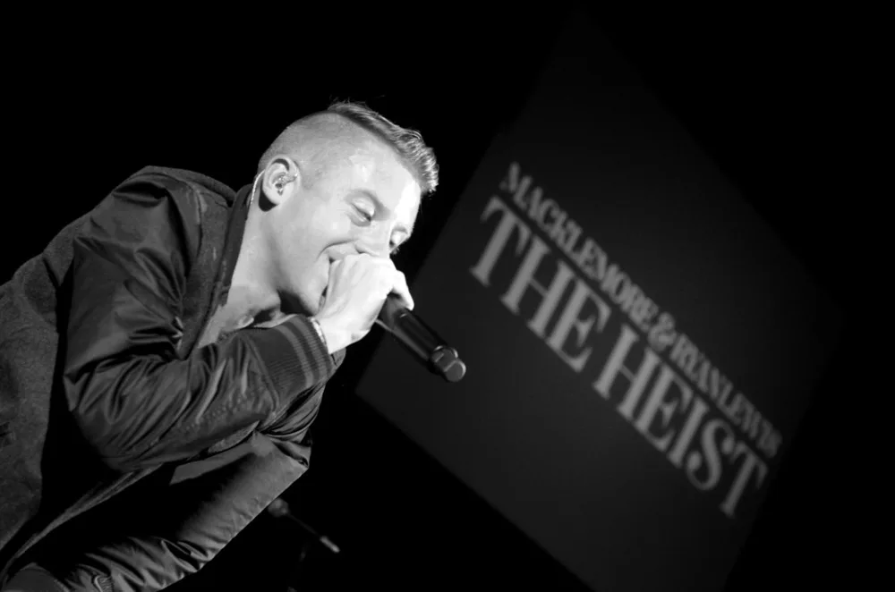 Macklemore &amp Райан Льюис звезда плакат семьи шелковый 36 дюймов х 24 дюймов/20 13 дюймовый