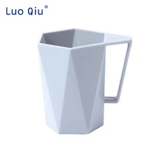 Креативный геометрический стаканчик для зубных щеток, чашка для полоскания рта, домашняя пара, три цвета на выбор