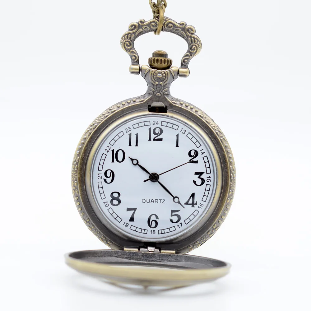 Ретро Гарри Поттер и Deathly Hallows кварцевые карманные часы аналоговый кулон ожерелье Мужские Женские часы подарок Montre Reloj
