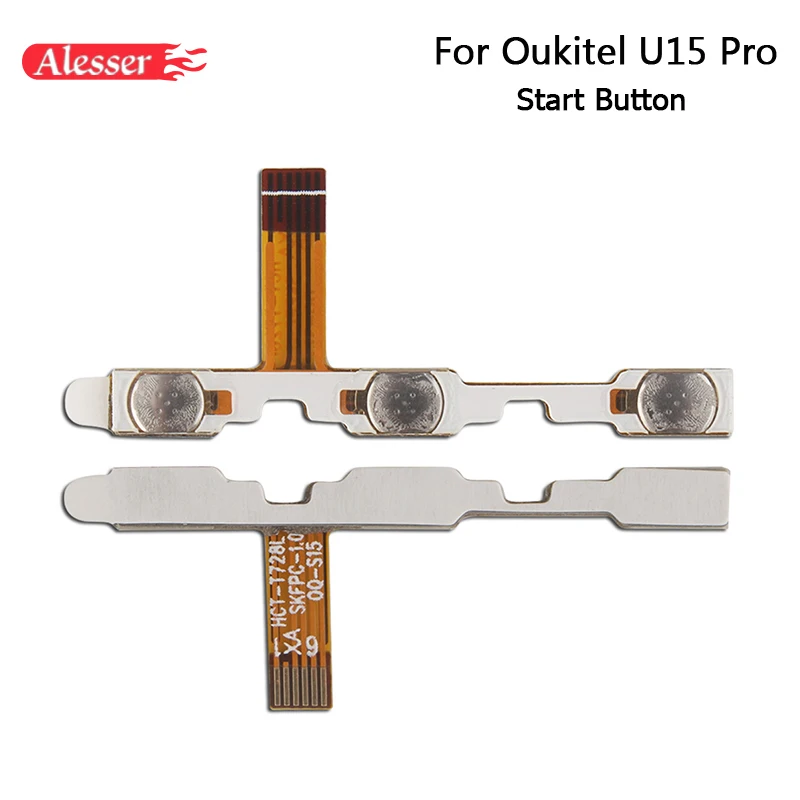 

Alesser Power On/Off Button For Oukitel U15 Pro Button Flex Cable Power +Volume Side Button Repair Parts For Oukitel U15 Pro