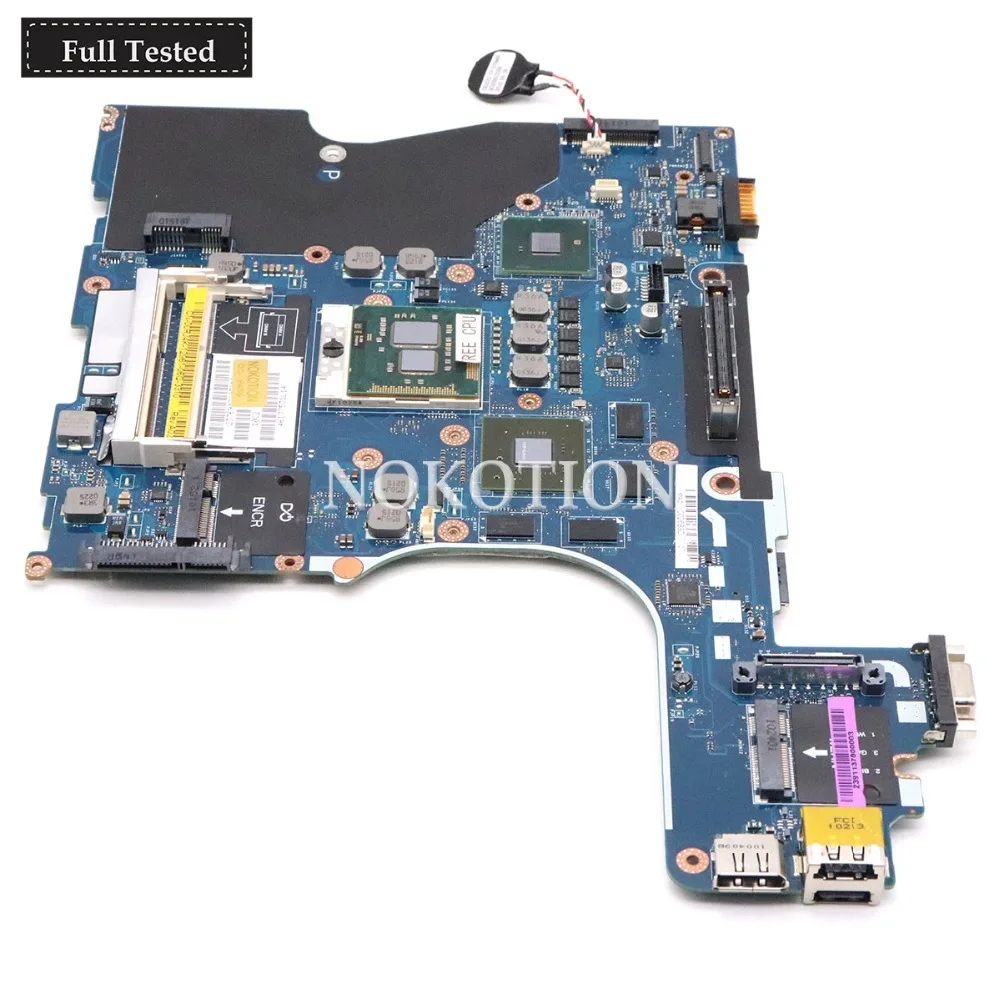 

NOKOTION CN-00RJ4K Main Board For Dell Precision M4500 Laptop Motherboard NAL22 LA-5573P QM57 FX880M GPU 1GB DDR3 FUll tested