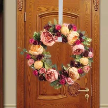 Премиум над дверью Металлический Венок вешалка крючок для венка Arbol De Navidad De Ieds вечерние украшения дома