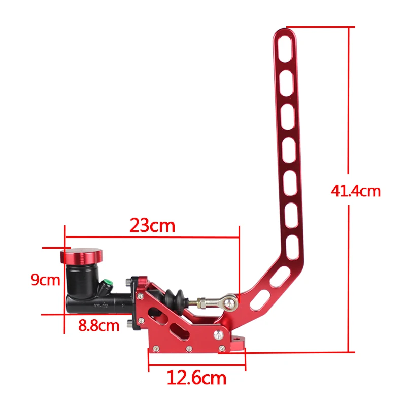 RASTP-Aluminum Hydraulic Drift Hand Brake Racing Parking Handbrake Lever Gear With Locking Oil Tank RS-HB917
