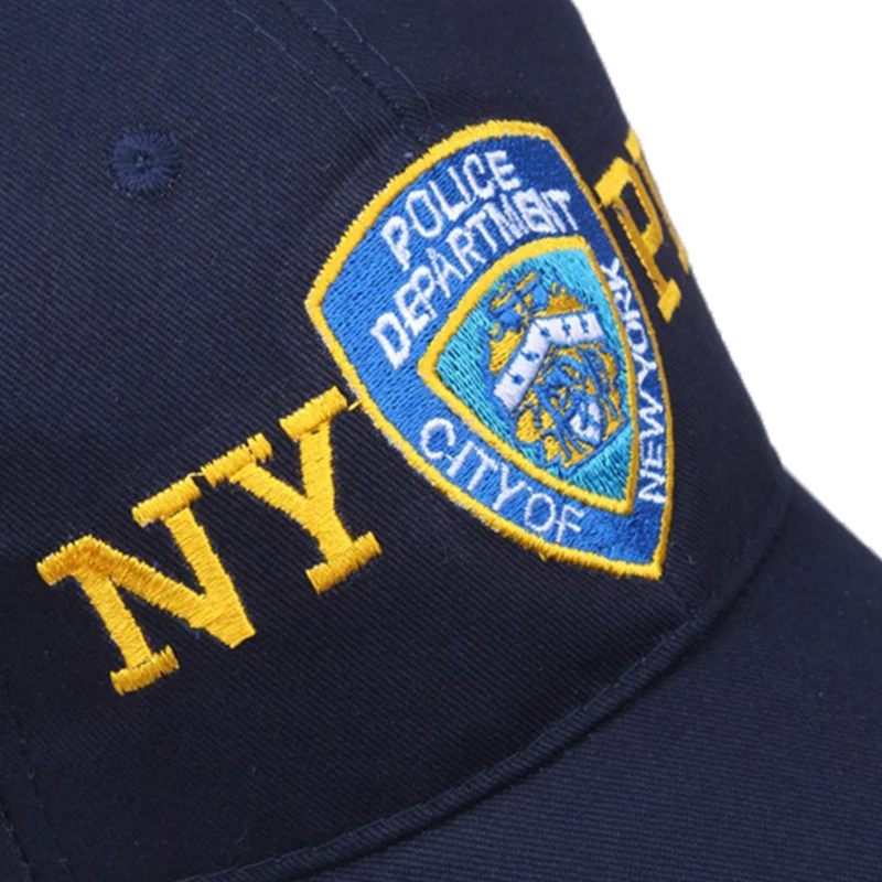 Новая модная полицейская бейсболка NYPD с вышивкой тактические кепки для мужчин и